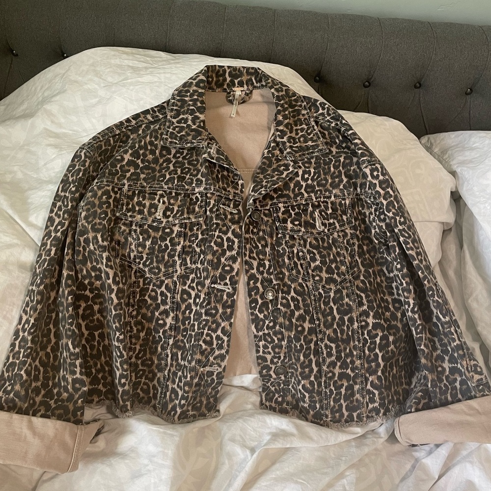Free People denim jacket